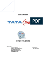 Project Report-Tata Sky