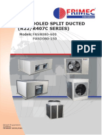 Technical Manual For Air-Cooled Split Ducted R22-R407C (FDXA05-2020,21D)