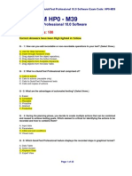 HP QTP 10.0 Exam Hp0 m39-09 Jan11