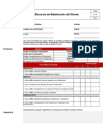 PGS-16-03 Encuesta de Satisfacción Del Cliente