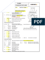 Design of Baseplate (BP-1) - Without Shear Key - GRID 101 TO 104