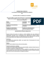 Formato de Informe Final de Práctica TRF