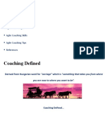 Coaching Defined Manifesto For Agile Coach Agile Knowledge Agile Coaching Skills Agile Coaching Tips References