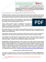 Pago de Facturas - Acuerdo de Protocolos para El Pago Correcto de Facturas