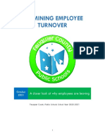 SY20-21 Turnover Report