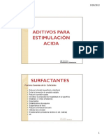 Aditivos para La Estimulación Acida