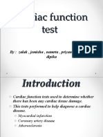 Cardiac Function Test 2018