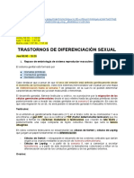 Res - Trastornos de Diferenciación Sexual