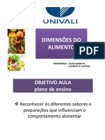 Aula Dimensões Do Alimento