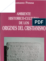 Penna Romano - Ambiente Historico - Cultural de Los Origenes Del Cristianismo