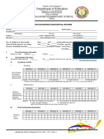 Socio Academic Anecdotal Record