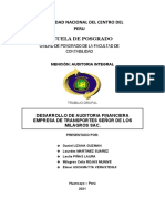 Trabajo - Auditoria Financiera A La Empresa de Transportes Señor de Los Milagros