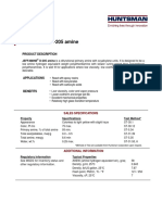 Jeffamine D-205 Amine: Technical Bulletin