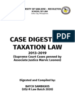 Jleonen Case Digest Taxation Law