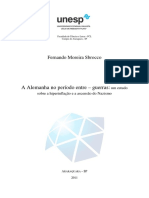 A Alemanha No Período Entre - Guerras - Fernando Moreita Sbrocco