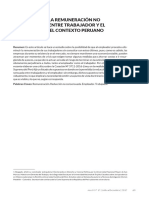 Bismarck Seminario - Reducción de La Remuneración No Consensuada Entre Trabajador y El Empleador en El Contexto Peruano