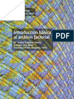 Introducción Básica Al Análisis Factorial - María Isabel Barbero García