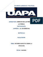 Tarea IX de Derecho de Las Persona y La Familia.