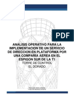 Analisis SDP Compañia Aerea Espigon Sur t1