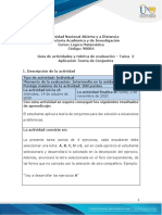 Guía de Actividades y Rúbrica de Evaluación - Unidad-2-Tarea - 2 - Aplicación Teoría de Conjuntos