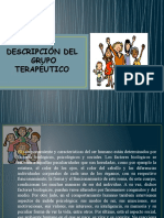 Descripcion Del Grupo Terapeutiico