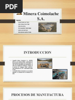 Minera Coimolache S T1 Introduccion Ing