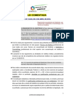 Lei Comentada-Lei #13.643, de 3 de Abril de 2018.