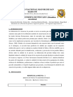 Informe 2. CONSERVA DE PESCADO Y OTROS