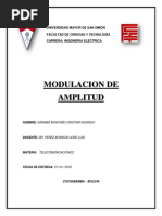 Modulacion de Amplitud