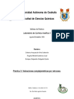 Práctica 3: Valoraciones Complejométricas Por Retroceso.