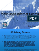 Most Used Internet Scams