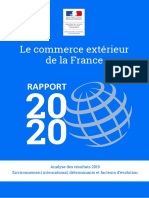 Rapport Annuel Du Commerce Extérieur de La France - 2019