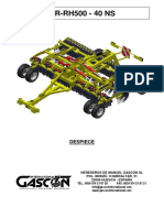 Despiece GR-RH500-40NS - 24 NS - RADDD - Ruedas Control Dobles