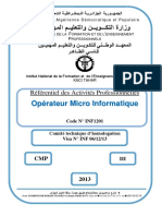 RAP Operateur Micro Informatique 03-03-14