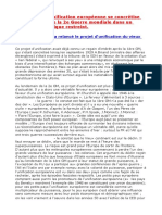 Cours N°6 La Construction Européenne de 1945 À 1973, Les Premiers Pas de La Petite Europe.