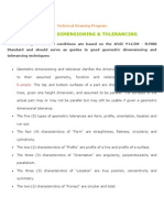 Geometric Dimensioning & Tolerancing