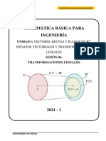 S6 - HT - Transformaciones Lineales - Teoría