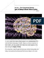 DR Steven Lin - The Five Stages of Sleep and Brain Wave Cycles