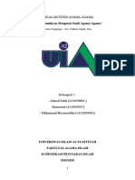 Kelompok 1 Dasar Pemikiran Studi Agama-Agama