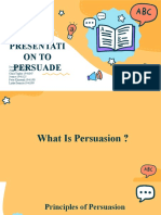 Presentati On To Persuade