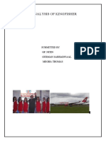 Industry Analysis of Kingfisher Airlines: Submitted by Gp. Nitin Gurman Sabharwaal Megha Thomas