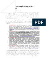 Qué Es Una Estrategia Integral en Comunicación