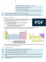 Periodicity Summary