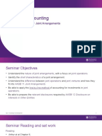 ACCT7104 Corporate Accounting: Topic 7: Accounting For Joint Arrangements