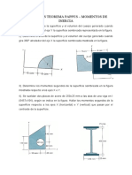 PROBLEMAS TEOREMA PAPPUS Momentos de Inercia