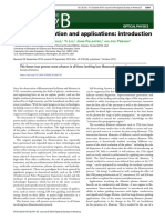 Laser Filamentation and Applications: Introduction: Shermineh Rostami Fairchild, Yi Liu, John Palastro, Joe Peñano