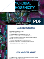 Microbial Pathogenicity: Chapter 15 of Tortora PG 443-464