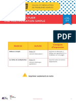 Poser Et Effectuer Une Multiplication Simple