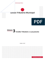 Módulo 3 - Crédito Tributário e Lançamento