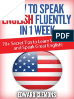 English How To Speak English Fluently in 1 Week